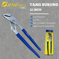 Tang Burung Jepit Pipa 12 inch - Water Pump Pliers - Tang Pipa 12" - Tang Burung 12in JETJO TOOLS/LA