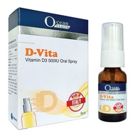 OCEAN HEALTH D-Vita Vitamin D3 500IU Oral Spray (8ml)