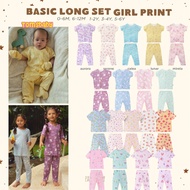 [TOMS] BOHOPANNA - PANNADAILY | PANNA DAILY (1 set) Attire Set Basic Long Set Baby Kids Print Girl |