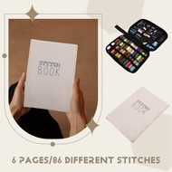 DIY Book with Tool SetEmbroidery Felt Book with Needle and Thread Sewing Patterns for BeginnersEmbro