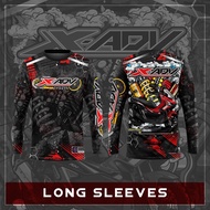 [In stock] 2023 design (full x-adv sublimation) longsleeves 3d printed long-sleeved motorcycle jerse
