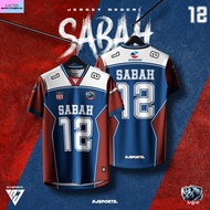 DJ SPORT P1 Jersey NEGERI Oversize NFL Lycra 280gsm/Plus Size Jersi/Couple Shirt/Size: S-7XL