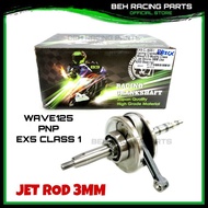 EX5 CLASS CRANKSHAFT RACING WAVE125 PNP EX5 CLASS JET 3MM STRONGER WAVE125 PNP CLASS JET 4MM