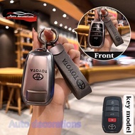 ใหม่ฝาครอบกุญแจ Toyota Camry Tpu สำหรับ Toyota CAMRY 2024กุญแจ Toyota CAMRY เคสกุญแจ2025เคสกุญแจรถอั