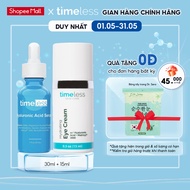 Timeless Hyaluronic Acid Vitamin C Serum Combo 30ml &amp; Hydrating Eye Cream 15ml