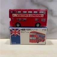 Tomica London Bus No. 95 F15 倫敦巴士 日本製 藍白盒 絕版