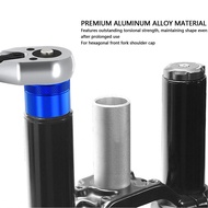 Mountain Bike Front Fork Cap Socket 32mm Aluminum Alloy Shock Absorber Air Chamber Cover Hex Repair 