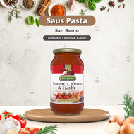 San Remo Sauce Tomato Onion & Garlic 500 Gr