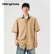 Summer Dress High-End Graduation Answer Debate Summer Short-Sleeved White Shirt Men Women Thin Small