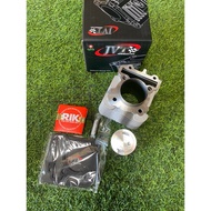 JVT Block 59mm for Mio i 125/Mio Soul i 125 (Steel/Chrome)