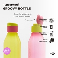 100% new tupperware groovy bottle 750ml - botol minum lucu unik viral
