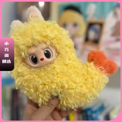 For Fried Shrimp Convenience Store Labubu Baby Clothes Second Generation Vinyl Tempura Seven Mature 