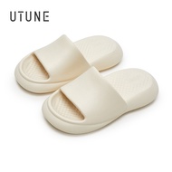 UTUNE Indoor Slippers for Women Unisex Mute Home Slides Anti-slip Couple Indoor Men Bathroom Slipper