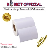 Thermal Sticker Barcode Label [100 x 50] Thermal Sticker Barcode Label 100x50 mm Shipping Label 250p