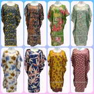 OFFER VIRAL Kaftan Cotton Lembut Tak Panas Baju Kelawar Budak/Dewasa Corak Batik Size S To XL Sleepwear