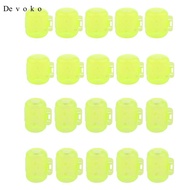 [Devoko] 20pcs Fishing Hook Cover 23x16 mm/0.9x0.6 inch + 26x21 mm/1.02x0.8 inch Lightweight and Dur