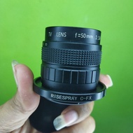 50MM F1.4 CCTV MANUAL LENS FOR FUJIFILM