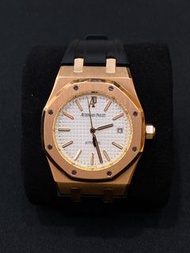 玫瑰金白面Royal Oak Audemars Piguet 15300OR