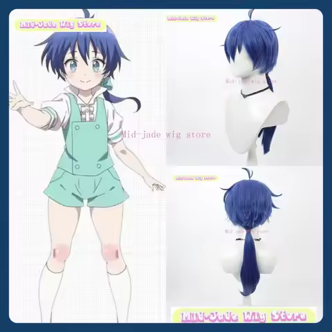 Mid-jade Wig Store Reincarnated As The 7th Prince Lloyd Cosplay Wig Anime Game Role-playing Syntheti