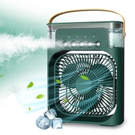 Mini Portable Air Conditioner Air Cooler Fan USB Mist Table Fan Cooling Fan 3 in 1 USB Fan