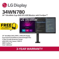 LG 34WN780-B Ultrawide Monitor 34 Inch 3440 X 1440 Inch AMD Freesync Dynamic Action Sync