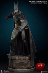 （現貨供應）Sideshow BenToy DC系列Batman Arkham 阿卡漢蝙蝠俠全身雕像SC-300289