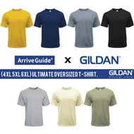GILDAN x ARRIVE GUIDE 4XL 5XL 6XL Ultimate Cotton 240gsm Oversized T-Shirt Unisex Side Seam Tshirt A