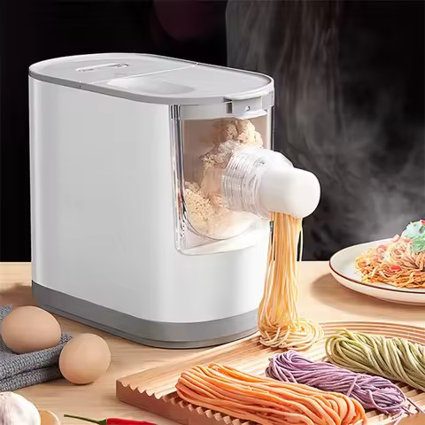 Automatic Pasta Maker Household Pasta Noodle Maker Dumpling Intelligent Noodle Making Machine Electr