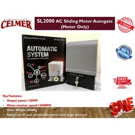 CELMER SL2000 AC Sliding Motor - Autogate System (Metal Pinion Gear) - Motor Only