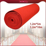 [Lohobby] Red Carpet Wedding Rug Practical Walkway Red Carpet Red Aisle Runner 1.2M Wide