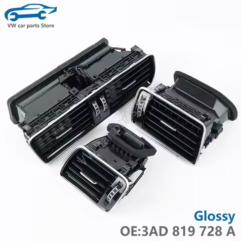1PCS 3AD819728A New Car Front Air Conditioning Outlet Center Armrest Air Vent Assembly For VW Passat