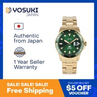 FOSSIL Quartz FS5950 Casual Sporty Date Green Gold Stainless  Wrist Watch For Men from YOSUKI JAPAN / FS5950 (  FS5950   FS5 FS59   )