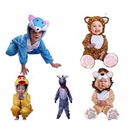 [ X'HIRO Christmas Costume ] Costume Kids Animal: Blue Cat,Duck,Dongkey,Ox,Baby Lion,Baby Tiger