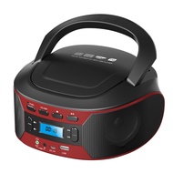 Vintage cd Portable type Boombox Home Music Album Bluetooth CD Player FM Radio