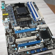 Promo Mainboard AMD AM3 plus 870 black socket Berkualitas