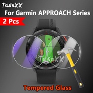 1/2/3/5Pcs For Garmin Approach S62 S6 S42 S12 G12 GPS Watch 2.5D Ultra Slim Clear / Anti Purple Light 9H Tempered Glass Screen Protector Film