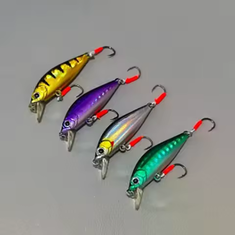 Outdoor Fishing Artificial 3.3G Micro Object Chattering Sinking Perch Chicken Mouth Freshwater Mini 