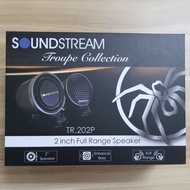 SOUNDSTREAM 2 inch Full Range Car Speaker TR.202P Car Audio Speaker New Model 100% Authentic