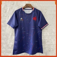 New RWC 2024 2025 France Rugby Jersey Rugby World Cup Home Shirt