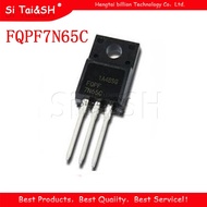 10pcs FQPF7N65C 7N65 TO 220F FQPF7N65 TO 220 MOS pipe N channel 650V 7A