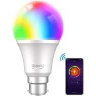 Smart Bulb, Gosund Alexa Light Lighting & Fans 800Lm B22 75W LED Dimmable Wi-Fi RGB Color Smart Ligh