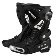 High Waist Motorcycle Boots Fleet Protection Male Off-Road Racing Shoes Rider Motorcycle Riding Shoe