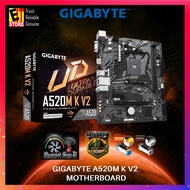GIGABYTE A520M K V2 (rev. 1.0) MOTHERBOARD (SOCKET AM4) GbE LAN /PCIe 3.0 x4 M.2/Smart Fan 5 -3YRS W
