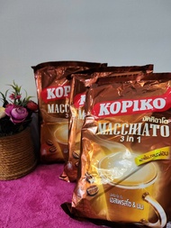 Combo 2 gói Cà Phê Sữa Hòa Tan Kopiko Macchiato 3in1 Thái Lan Cafe Bịch 20 Gói