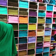 Bawal Cotton Voile Plain Borong