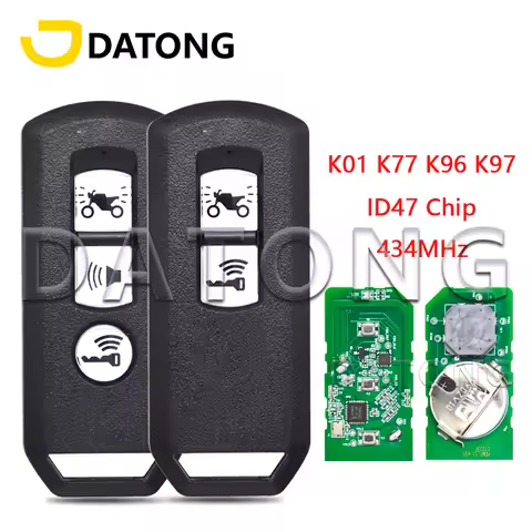 Datong Wolrd Motorcycle Remote Control Key For Honda Motorcycle Scooter K01 K77 K96 K97 K35V3 ADV SH