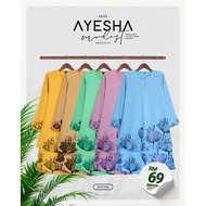 NURSAFIA KURUNG AYESHA V3, BAJU KURUNG, KURUNG MODEN CORAK BUNGA