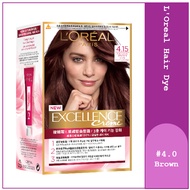 Loreal Paris Excellence Creme Hair Dye L'Oreal Hair Dye #4.15 Frosted Brown