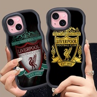 MERAH A-1 L-liverpool Casing for iphone 14 Plus Pro Max XR black red Pink Case