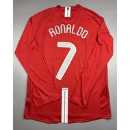 2008 Manchester United home long sleeved Ronaldo No. 7